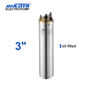 motor sumergible de enfriamiento de aceite 3 pulgadas